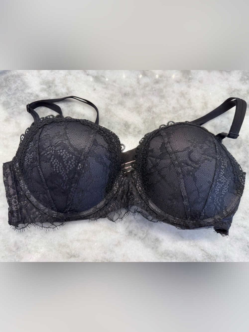 Victoria’s Secret “Very Sexy” Multi-Way Lace Bra 38C | Strapless Convertible 🖤
